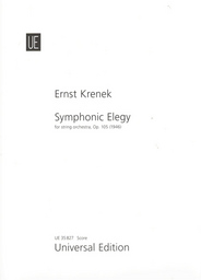 Symphonic Elegy for string orchestra op. 105