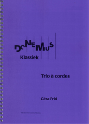 Trio A Cordes Op. 1