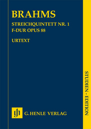 Streichquintett Nr. 1 F - Dur Op 88