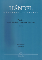 Passion Nach Barthold Heinrich Brockes Hwv 48