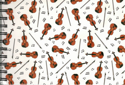 Spiral - Notizbuch Violine