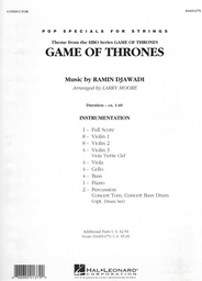 Game of Thrones - Pop Specials for Strings