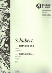 Symphonie Nr. 4 c - moll D 417