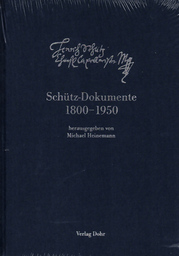 Schütz - Dokumente 1800 - 1950