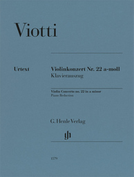 Konzert 22 A - Moll