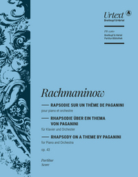 Rhapsodie Sur Un Theme De Paganini Op 43