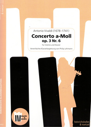 Concerto A - Moll Op 3/6
