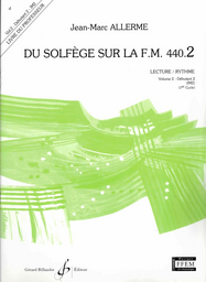 Du Solfege sur la F. M. 440.2 - Lecture / Rhythme - Lehrerhandbuch