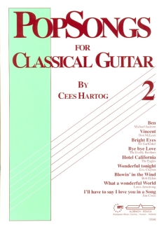 Pop Songs 2 For Classical Guitar