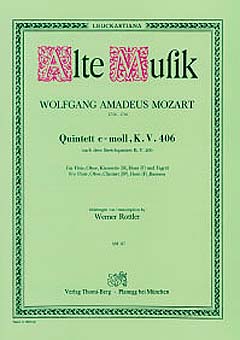 Quintett C - Moll Kv 406