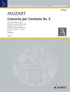 Concerto 3 Es - Dur Kv 107