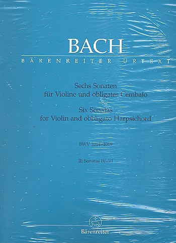6 Sonaten 2 BWV 1017-1019