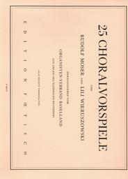25 Choralvorspiele Von Rudolf M