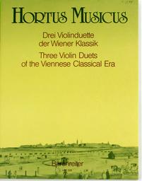 3 Violinduette Der Wiener Klassik