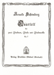 Quartett 1 D - Moll Op 7