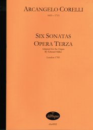 6 Sonatas - Opera Terza