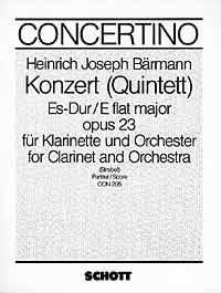 Konzert (quintett) Es - Dur Op 23