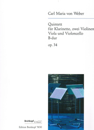 Quintett B - Dur Op 34