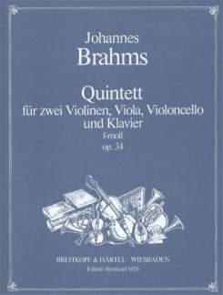 Quintett F - Moll Op 34