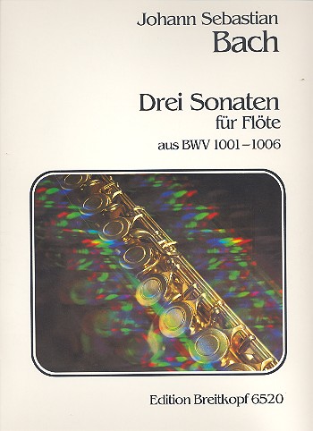 3 Sonaten Nach BWV 1001-1006