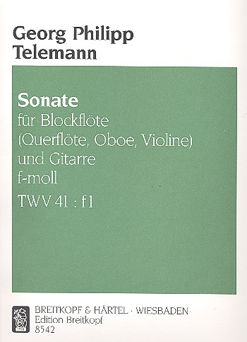 Sonate F - Moll Twv 41:f1