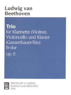 Trio B - Dur Op 11 (Gassenhauer)