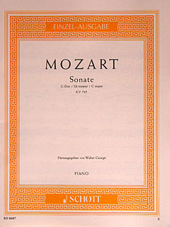 Sonate C - Dur KV 545 (Sonate Facile)