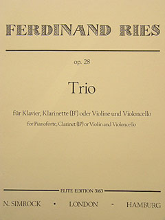 Trio B - Dur Op 28
