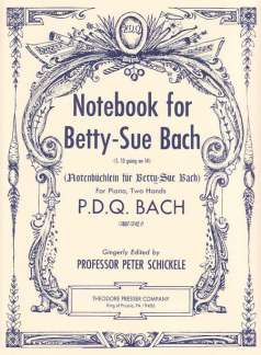 Notebook For Betty Sue Bach