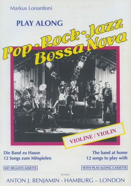 Play Along Pop Rock Jazz + Bossa