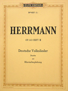 Deutsche Volkslieder 2 Op 143