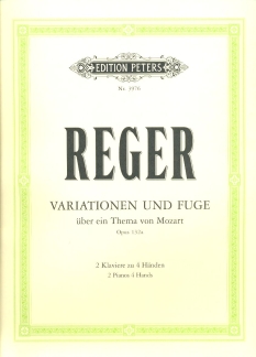 Variationen + Fuge Op 132 Ueber Ein Thema Von Mozart