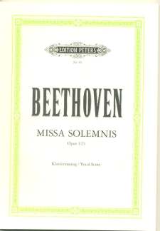 Missa Solemnis D - Dur Op 123