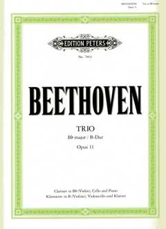 Trio B - Dur Op 11 (gassenhauer)