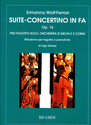 Suite Concertino F - Dur Op 16