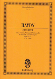 Quartett B - Dur Op 76/4 Hob 3/78 (Sonnenaufgang)