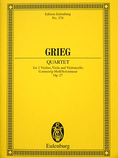 Quartett G - Moll Op 27