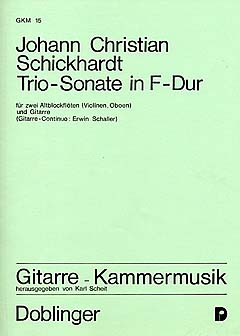 Triosonate In F - Dur