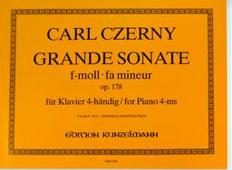 Grosse Sonate F - Moll Op 178
