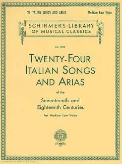 24 Italian Songs + Arias