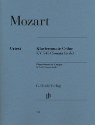 Sonate 16 C - Dur KV 545 (Sonate Facile)