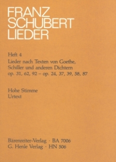 Lieder Nach Texten Von Goethe + Schiller
