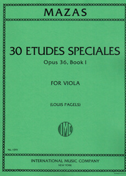 Etudes Speciales 1 Op 36