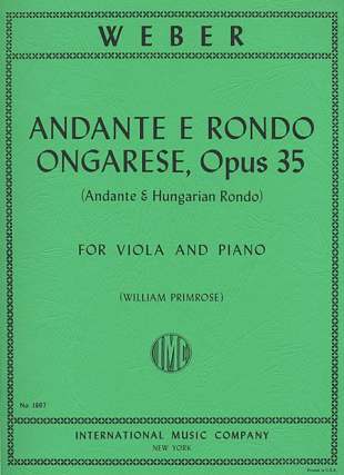 Andante + Rondo Ungarese Op 35