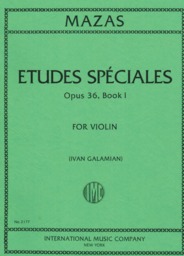 Etudes Speciales Op 36/1