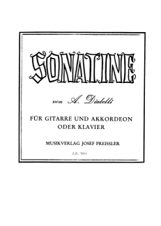 Sonatine Op 70