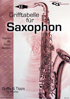 Grifftabelle für Saxophon