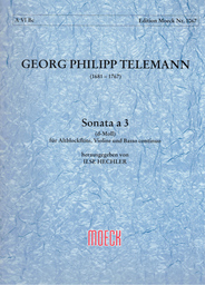 Sonate 3 D - Moll Tmv 42:d10