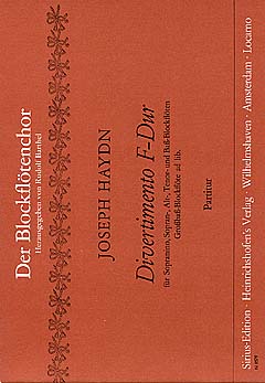 Divertimento F - Dur (bariton Trio 73)