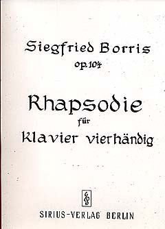 Rhapsodie Op 104